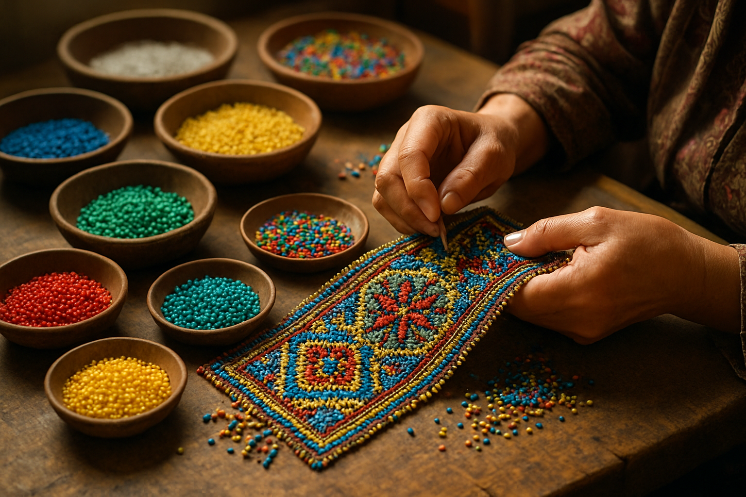 Boncuk İşleme Sanatı